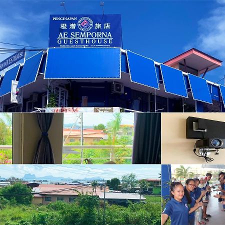 Ae Semporna Guesthouse 极潜旅店 Экстерьер фото