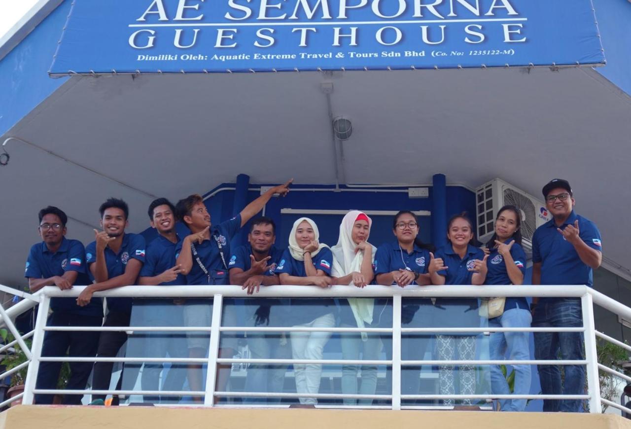 Ae Semporna Guesthouse 极潜旅店 Экстерьер фото