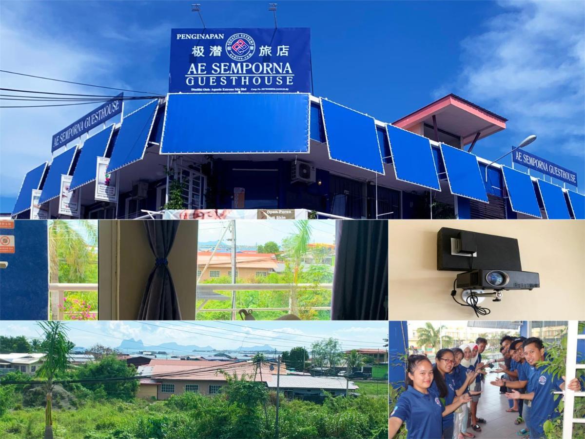 Ae Semporna Guesthouse 极潜旅店 Экстерьер фото
